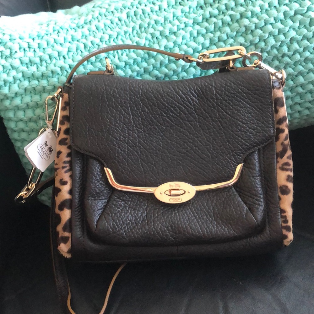 Brand new mad print coach bag